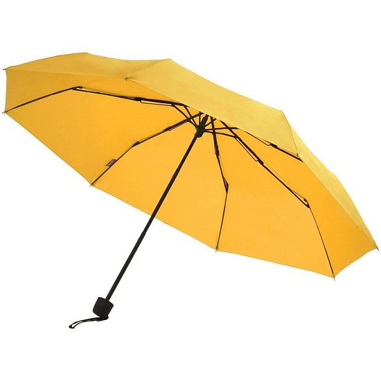 Зонт складной Mini Hit Dry-Set, желтый - подробное фото