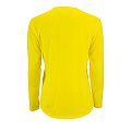 Футболка с длинным рукавом SPORTY LSL WOMEN, желтый неон