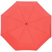 Зонт складной Show Up со светоотражающим куполом, красный - фото