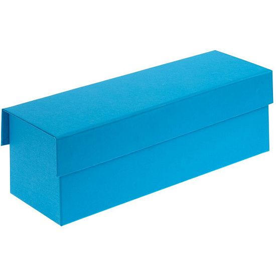 Коробка под бутылку Color Jacket, голубая - подробное фото