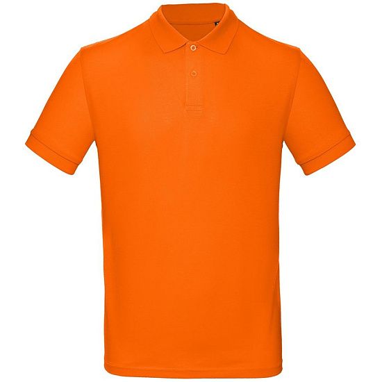 Рубашка поло мужская Inspire, оранжевая - подробное фото