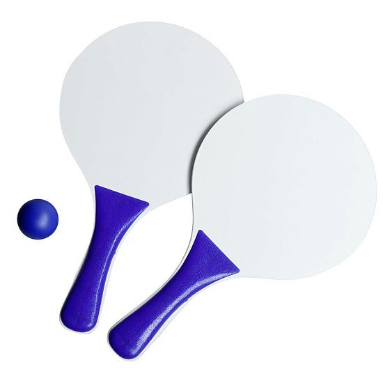 Набор для игры в пляжный теннис Cupsol, синий - подробное фото