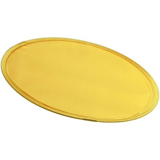 Летающая тарелка-фрисби Catch Me, складная, желтая - подробное фото