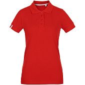 Рубашка поло женская Virma Premium Lady, красная - фото