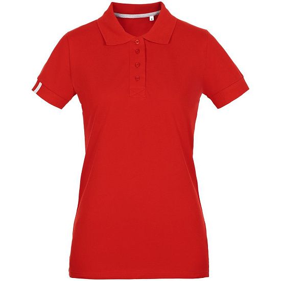 Рубашка поло женская Virma Premium Lady, красная - подробное фото