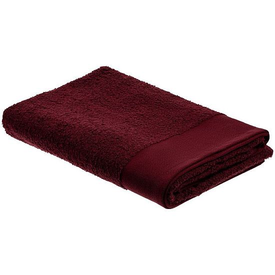 Полотенце Odelle, большое, бордовое - подробное фото