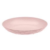 Тарелка суповая Club Organic, розовая - фото