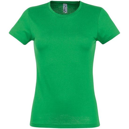 Футболка женская MISS 150, ярко-зеленая - подробное фото