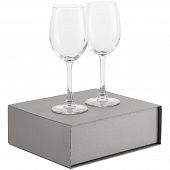 Набор бокалов для вина Wine House, серебристый - фото