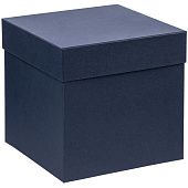 Коробка Cube, M, синяя - фото
