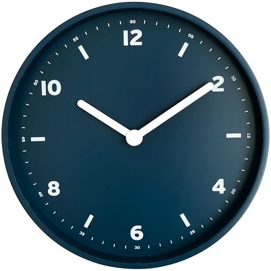 Часы настенные Kipper, синие - подробное фото