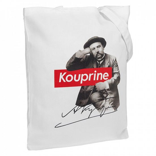 Холщовая сумка Kouprine, молочно-белая - подробное фото
