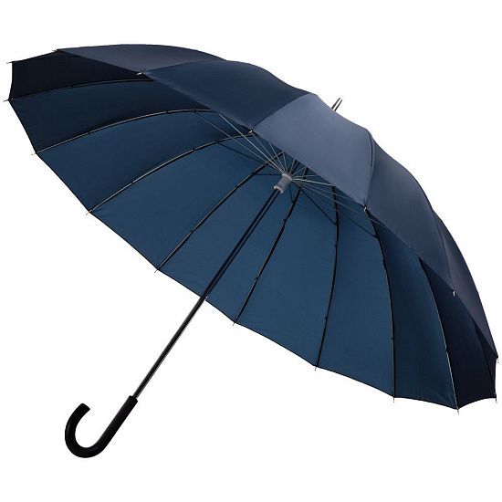 Зонт-трость Hit Golf, синий - подробное фото