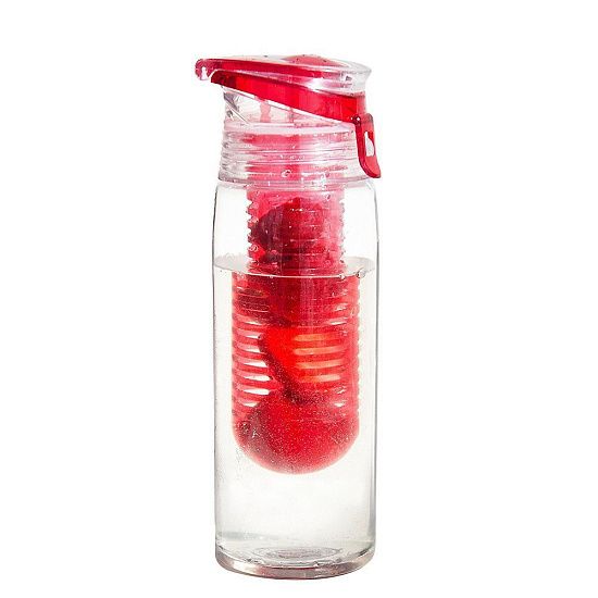 Бутылка для воды Flavour It 2 Go, красная - подробное фото