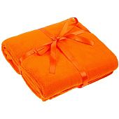 Плед Plush, оранжевый - фото