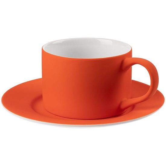 Чайная пара Best Morning, оранжевая - подробное фото