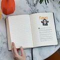 Ежедневник «Буквы-цифры», недатированный, серый