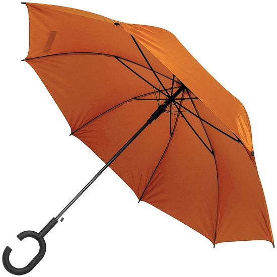 Зонт-трость Charme, оранжневый - подробное фото