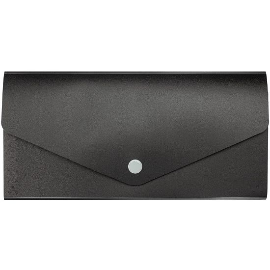 Органайзер для путешествий Envelope, черный с серым - подробное фото