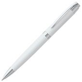 Ручка шариковая Razzo Chrome, белая - фото