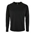 Футболка с длинным рукавом SPORTY LSL MEN, черная