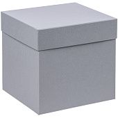 Коробка Cube, M, серая - фото