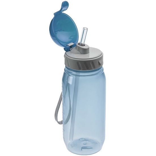 Бутылка для воды Aquarius, синяя - подробное фото