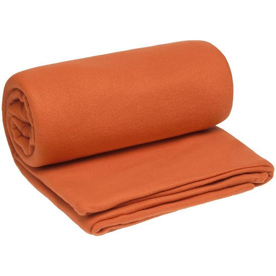 Плед-спальник Snug, оранжевый - подробное фото