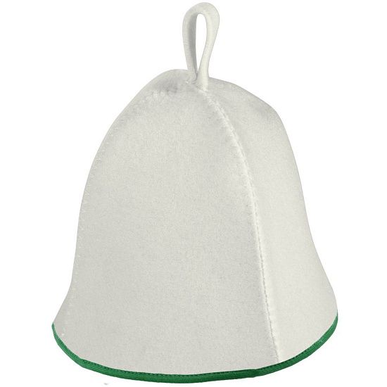 Банная шапка Heat Off Colour, с зеленой окантовкой - подробное фото