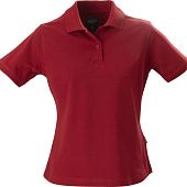 Рубашка поло стретч женская ALBATROSS, красная - фото