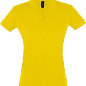 Рубашка поло женская PERFECT WOMEN 180 желтая - фото