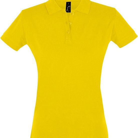 Рубашка поло женская PERFECT WOMEN 180 желтая - подробное фото