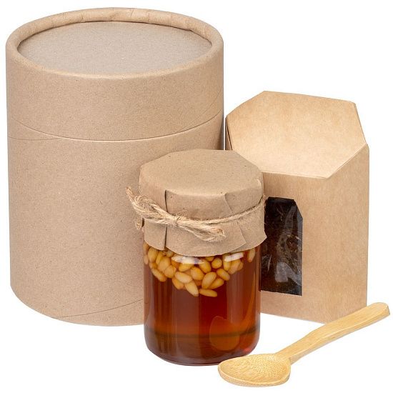 Набор Honey Fields, мед с кедровыми орехами - подробное фото