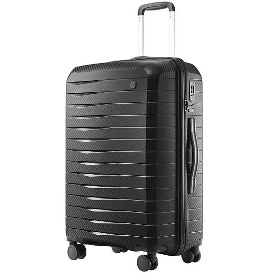 Чемодан Lightweight Luggage M, черный - подробное фото
