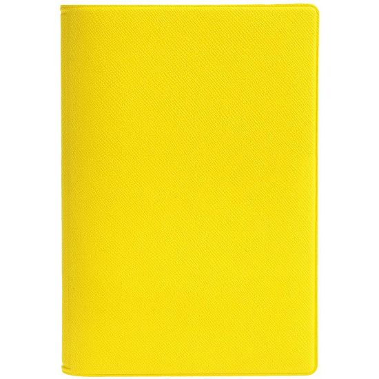 Обложка для паспорта Devon, желтая - подробное фото