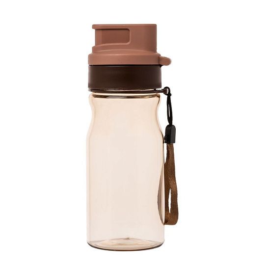 Бутылка для воды Jungle, коричневая - подробное фото