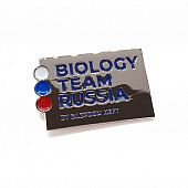 Значок "Biology Team Russia"  - фото