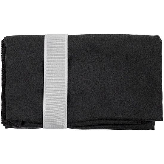 Спортивное полотенце Vigo Small, черное - подробное фото