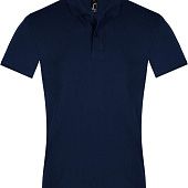 Рубашка поло мужская PERFECT MEN 180 темно-синяя - фото