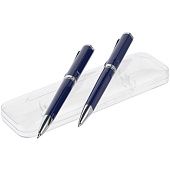 Набор Phase: ручка и карандаш, синий - фото