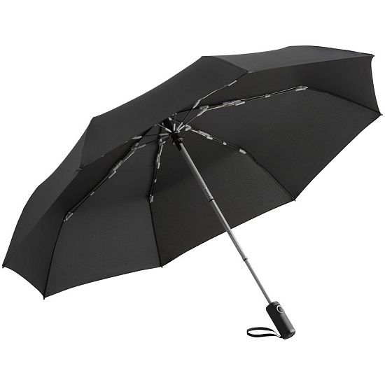 Зонт складной AOC Colorline, серый - подробное фото