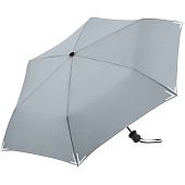 Зонт складной Safebrella, серый - фото