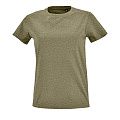 Футболка женская IMPERIAL FIT WOMEN, меланж хаки