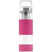 Бутылка для воды Glass WMB, розовая - фото