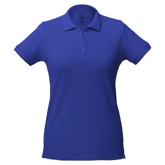 Рубашка поло женская Virma Lady, ярко-синяя - подробное фото