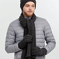 Варежки Heat Trick, темно-серый меланж