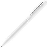 Ручка шариковая Scribo, матовая белая - фото