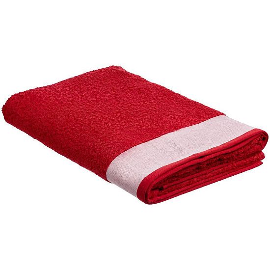 Полотенце Etude, большое, красное - подробное фото