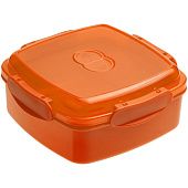Ланчбокс Cube, оранжевый - фото