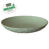 Тарелка суповая Club Organic, зеленая - фото
